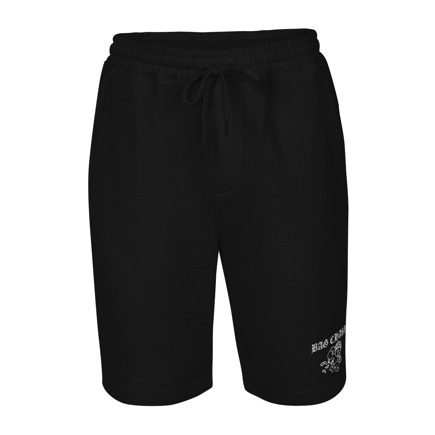 Fleece stitched shorts