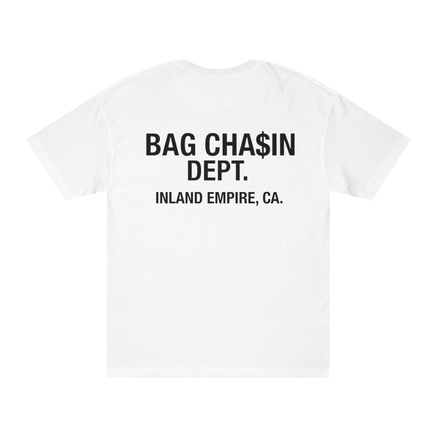 BAG CHA$IN DEPT TEE