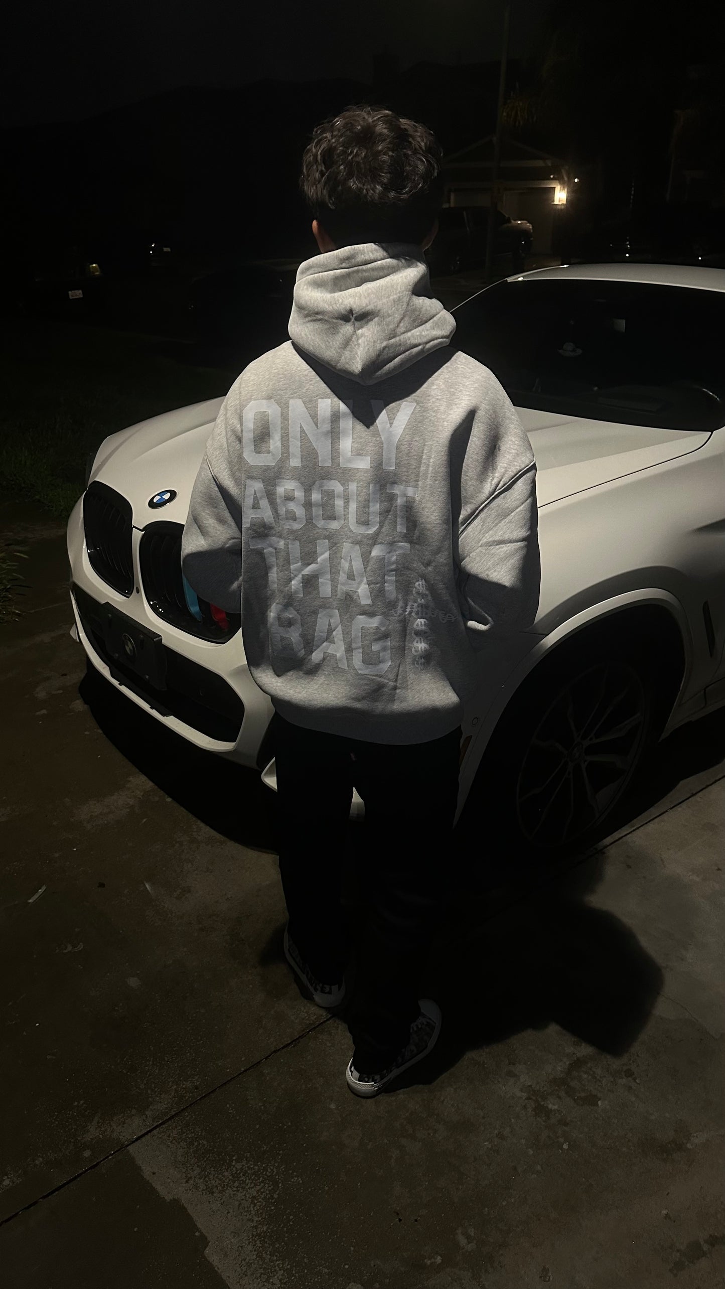 BAG CHA$IN MONEY CROSS HOODIE