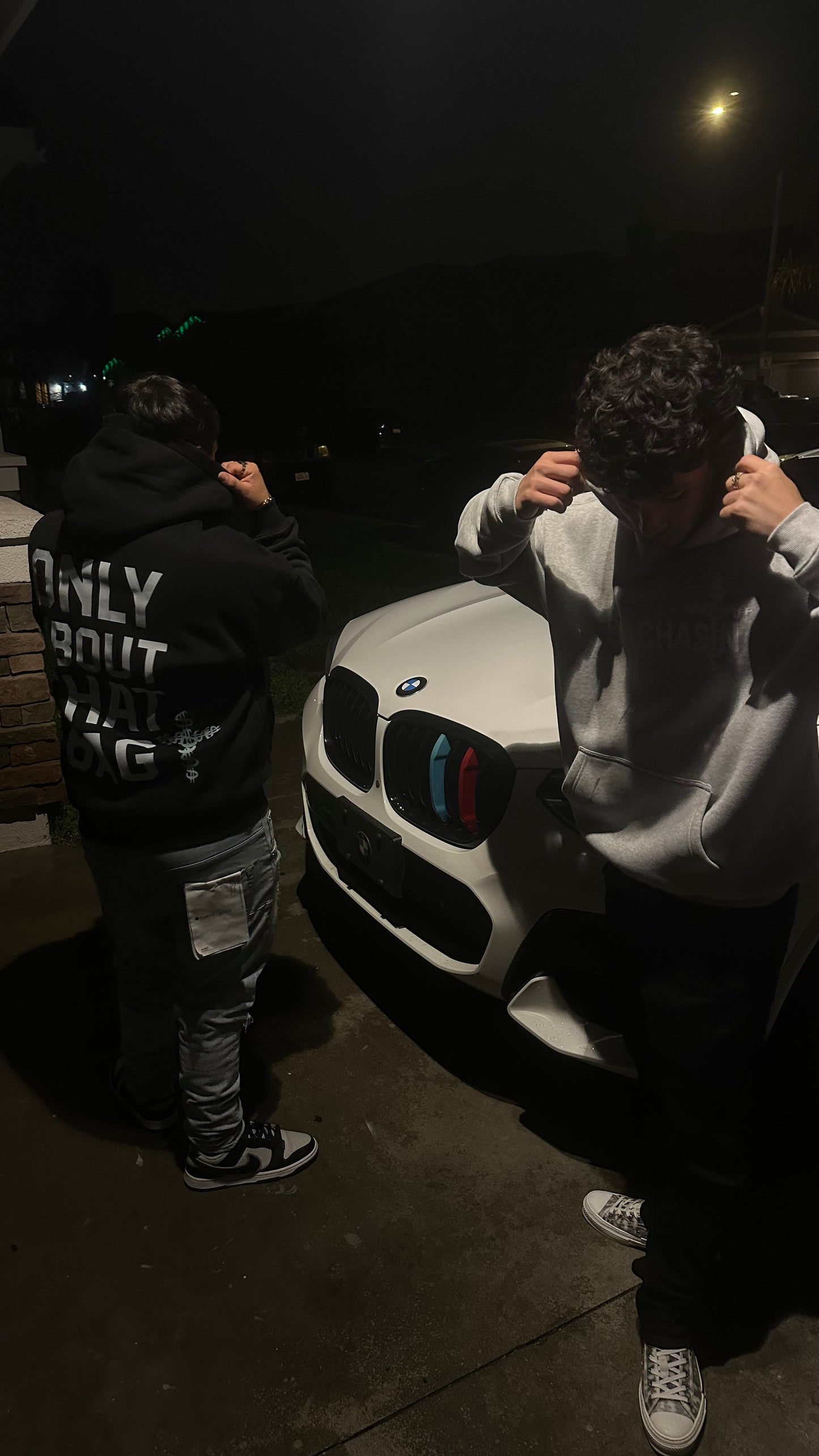 BAG CHA$IN MONEY CROSS HOODIE