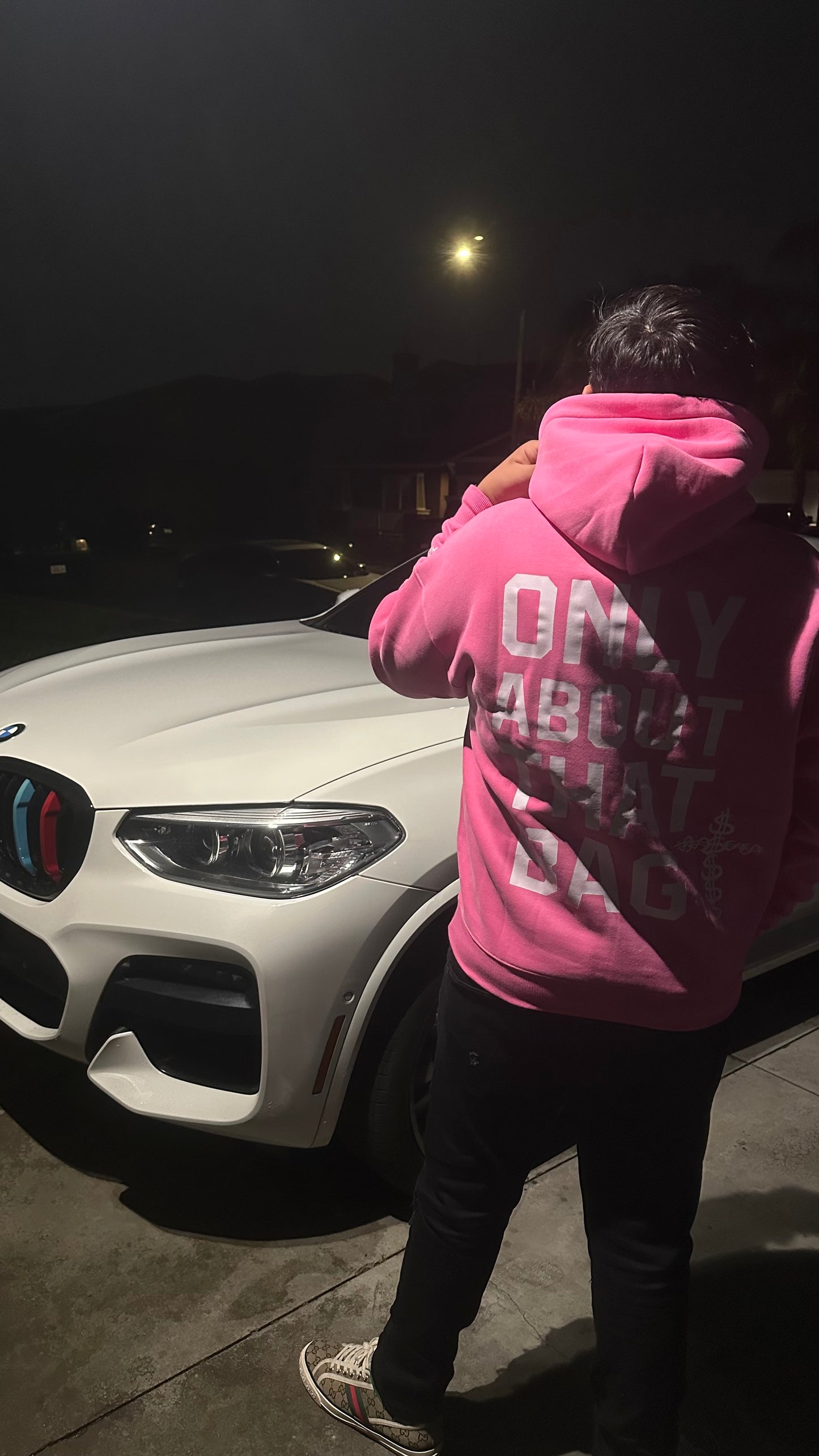 BAG CHA$IN MONEY CROSS HOODIE
