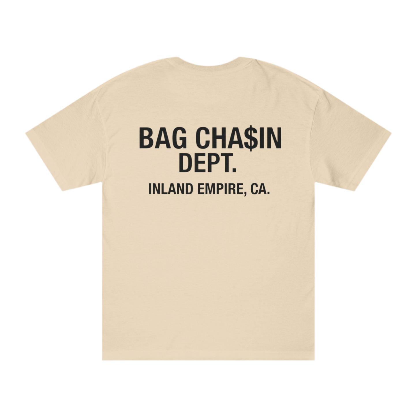 BAG CHA$IN DEPT TEE