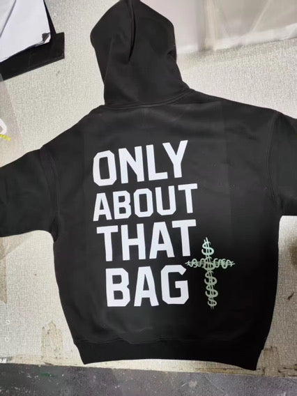 BAG CHA$IN MONEY CROSS HOODIE